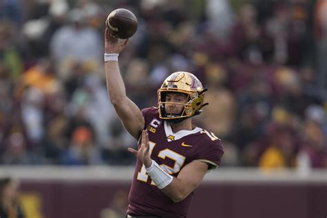 Gophers will give QB Cole Kramer his first career start in the Quick Lane Bowl vs. Bowling Green